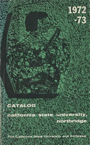 CSUN CATALOG OF CLASSES, 1972-1973