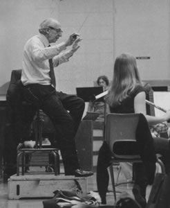 Aaron Copland Conducting