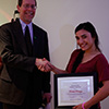 Rachele Pedraza - Winner of an Outstanding Student Employee Award