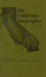 California Geographer Cover 1971
