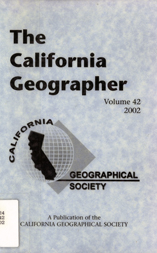 California Geographer Cover 2002