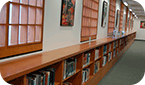 Books on the Second Floor of the Oviatt Library
