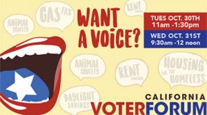 California Voter Forum