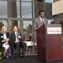 Vice President Watkins speaks at the Grand Opening
