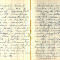 Diary entry for February 8, 1942: "We came to dinner & heard there are 4 ships off Manning Point now …" Diary entry for February 8, 1942: "We came to dinner & heard there are 4 ships off Manning Point now …"