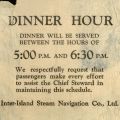 Notification of dinner on Fleming's return to Honolulu, May 29, 1942. Notification of dinner on Fleming's return to Honolulu, May 29, 1942.
