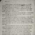 Letter to Harry Brook regarding the Aqueduct and earthquake safety (p. 2), April 23, 1906. Catherine Mulholland Collection.