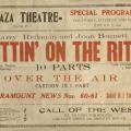 Advertisement for "Puttin' On the Ritz" film in Cavite, Philippines Advertisement for "Puttin' On the Ritz" film in Cavite, Philippines