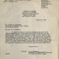 Letter to Andrae B. Nordskog from A. H. Koebig, Chairman of the Engineering Coomittee for the Southwest Water League, March 25, 1935. Andrae B. Nordskog Collection.