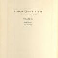 Romanesque Sculpture of the Pilgrimage Roads, title page, call # NB175 .P6