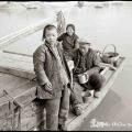 Sampan Family in sampan