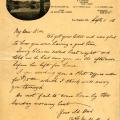 Letter from William Mulholland to his “Dear Kids." Letter from William Mulholland to his “Dear Kids."