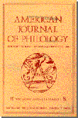 Image of American Journal of Philology
