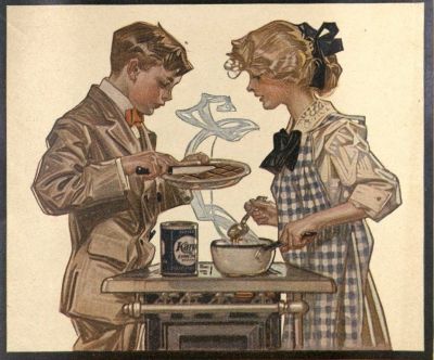 Cover of two children cooking