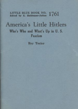 Cover, America's Little Hitlers