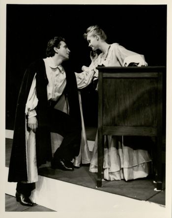 Scene from Edwin Booth by Milton Geiger