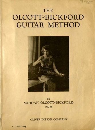Cover, The Olcott-Bickford Guitar Method