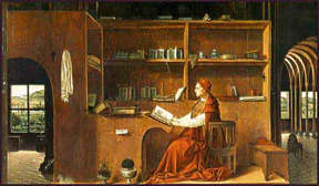 St. Jerome in his Study by Antonello da Messina