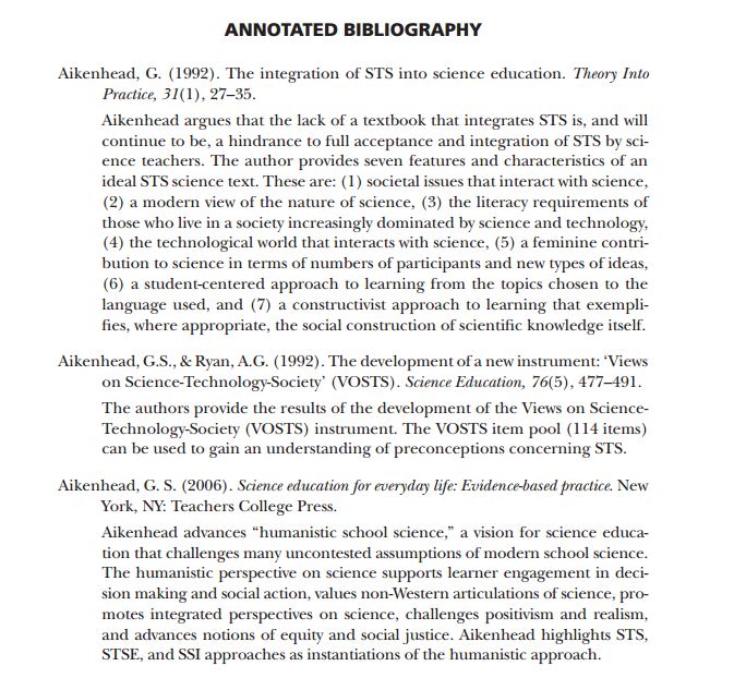 How to make an annotated bibliography easybib