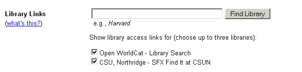 library links