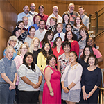 A group of Library employees