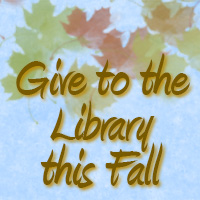 Give to the Library this Fall