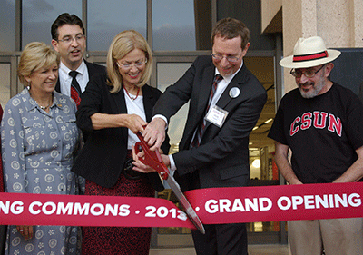 Learning Commons Ribbon Cutting, 2013