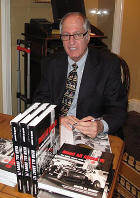 Author Martin M. Cooper at book signing