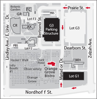 Map Directions to the SFV Nonfiction Award Reception
