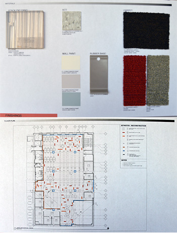 floorplans and materials for renovations