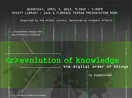 Revolution of Knowledge Flyer