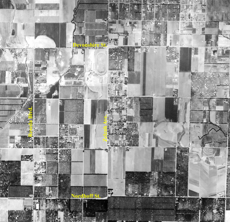 Large Image of Northridge in 1949
