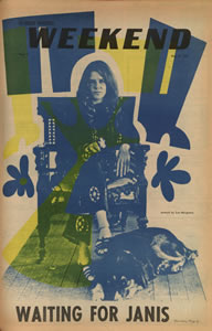 WEEKEND SUNDIAL COVER, MAY 10, 1968: WAITING FOR JANIS