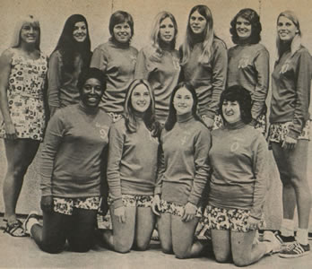 WOMEN’S VOLLEYBALL TEAM, 1972