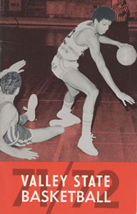 VALLEY STATE BASKETBALL 1971-72 YEARBOOK