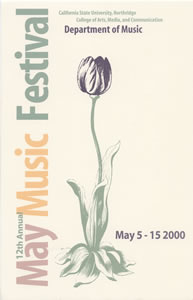 12TH ANNUAL MAY MUSIC FESTIVAL POSTER