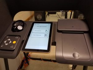 sample voting machine