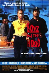 Boyz N The Hood movie poster