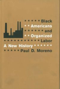 "Paul D. Moreno offers a hold reinterpretation - truly a "new history"--Of the role of race and racial discrimination in the American labor movement. Breaking with historians' deadlocked debate over the importance of race in labor organization, Moreno applies insights of the law-and-economics movement to formulate a powerfully compelling labor-race theorem of elegant simplicity: White unionists found that race was a convenient basis on which to do what unions do - control the labor supply. Not racism pure and simple but "the economics of discrimination" explains historic black absence and under-representation in unions."