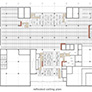 Contractor's plans for the new learning commons.