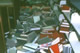 Books on floor after Northridge Earthquake