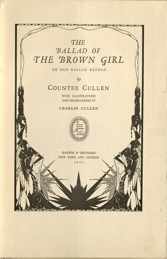 the ballad of the brown girl