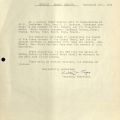 Minutes of special board meeting, September 13, 1934