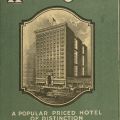 Brochure from the Hotel Cecil in Los Angeles