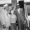 Dr. King with Harold Scott and Yoshi Williams