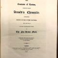 Title page, The Customs of London: Otherwise Called Arnold's Chronicle