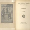 Title page, The Adventures of Tom Sawyer by Mark Twain, 1903