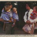 Fathers pick up kids in Los Angeles, Newsweek, September 10, 1984, California Association for the Education of Young Children Collection