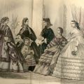 Spring Fashion 1861, from Godey's Lady's Book