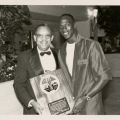 Brad Pye, Jr. with Michael Jordan, 1988